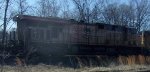 UP 7625, engineer's side view
